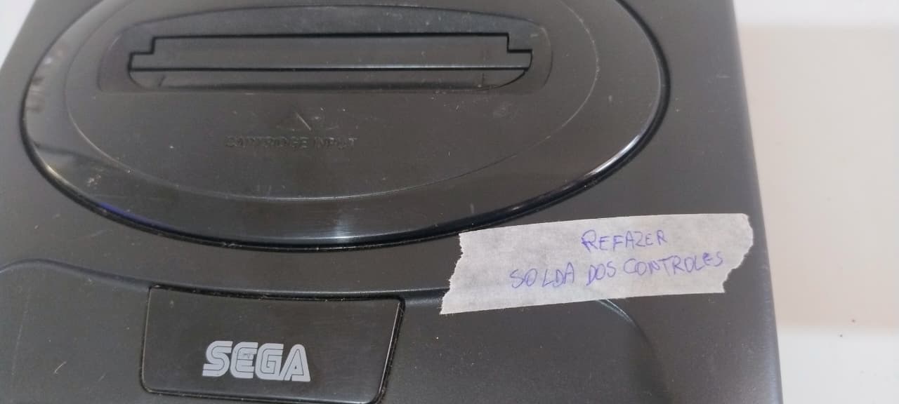 Mega Drive 3 preto