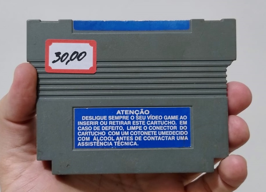 Cartucho NES 64 jogos original cinza - Imagem 2