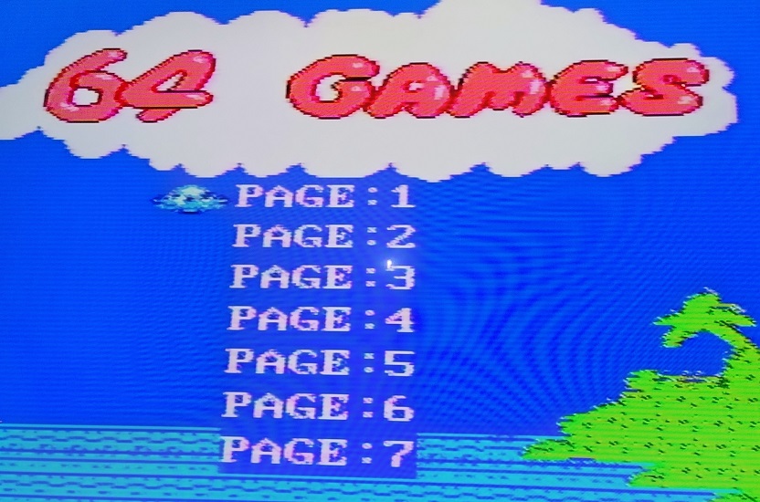 Cartucho NES 64 jogos original preto - Imagem 3