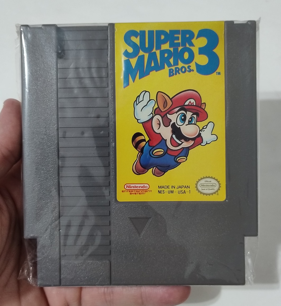 Super Mario 3 NES original Coleção