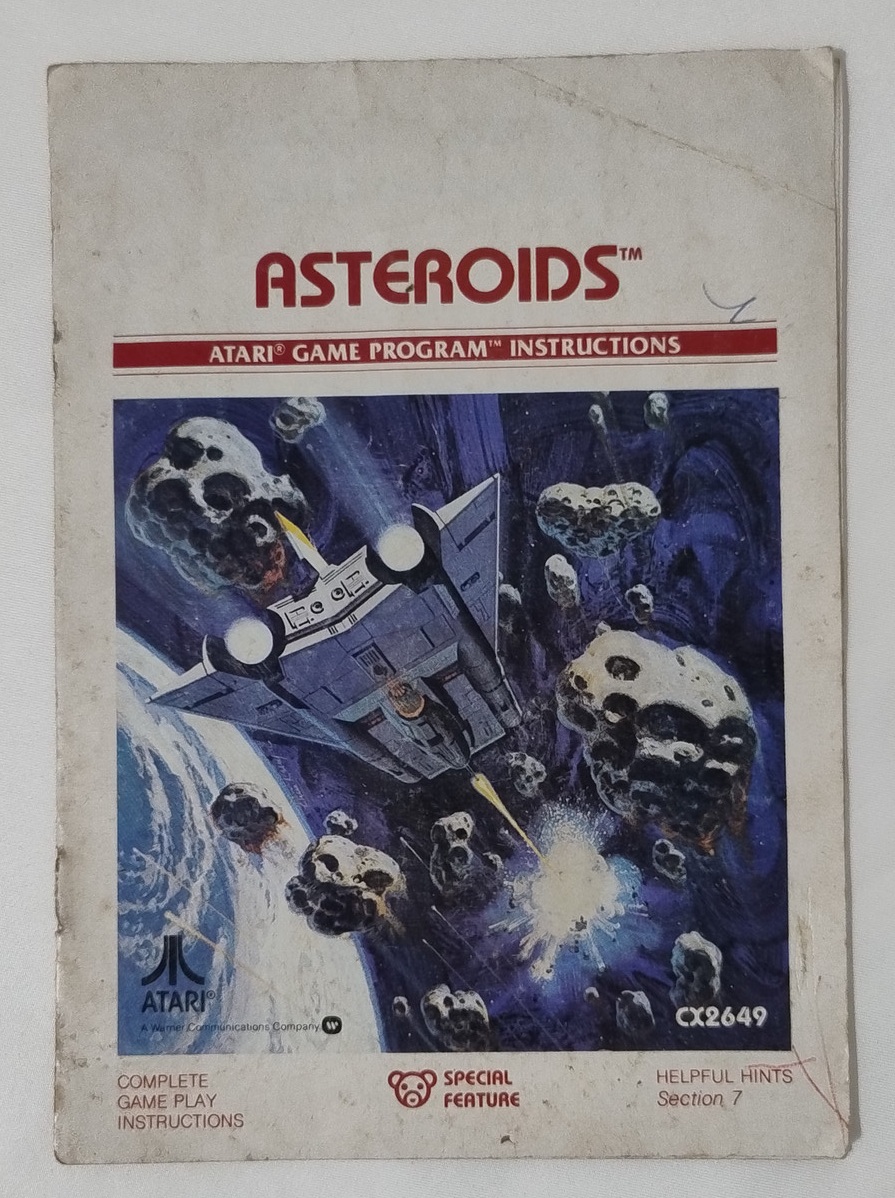 Manual Asteroids Atari