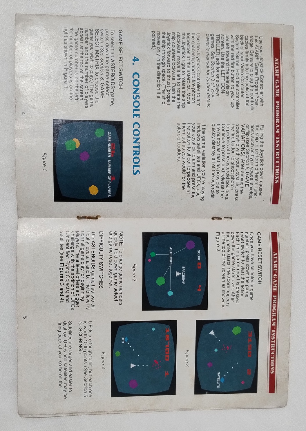 Manual Asteroids Atari - Imagem 2