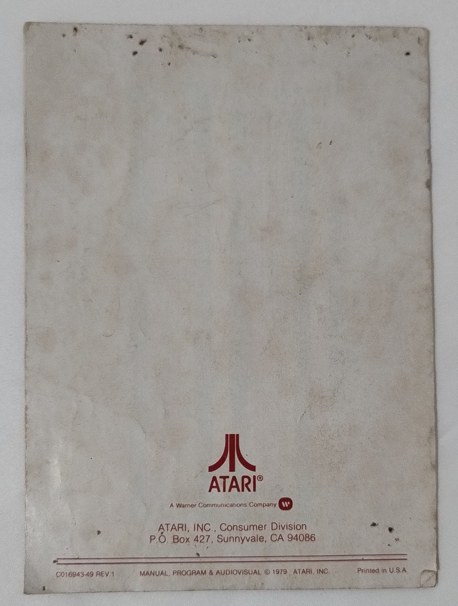 Manual Asteroids Atari - Imagem 3