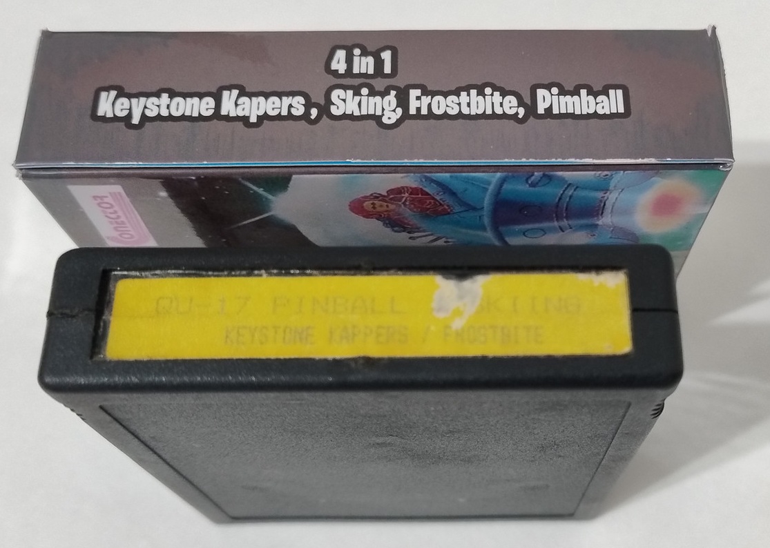 Keystone Kapers + Skiing + Frostbite + Pinball Atari - Imagem 2