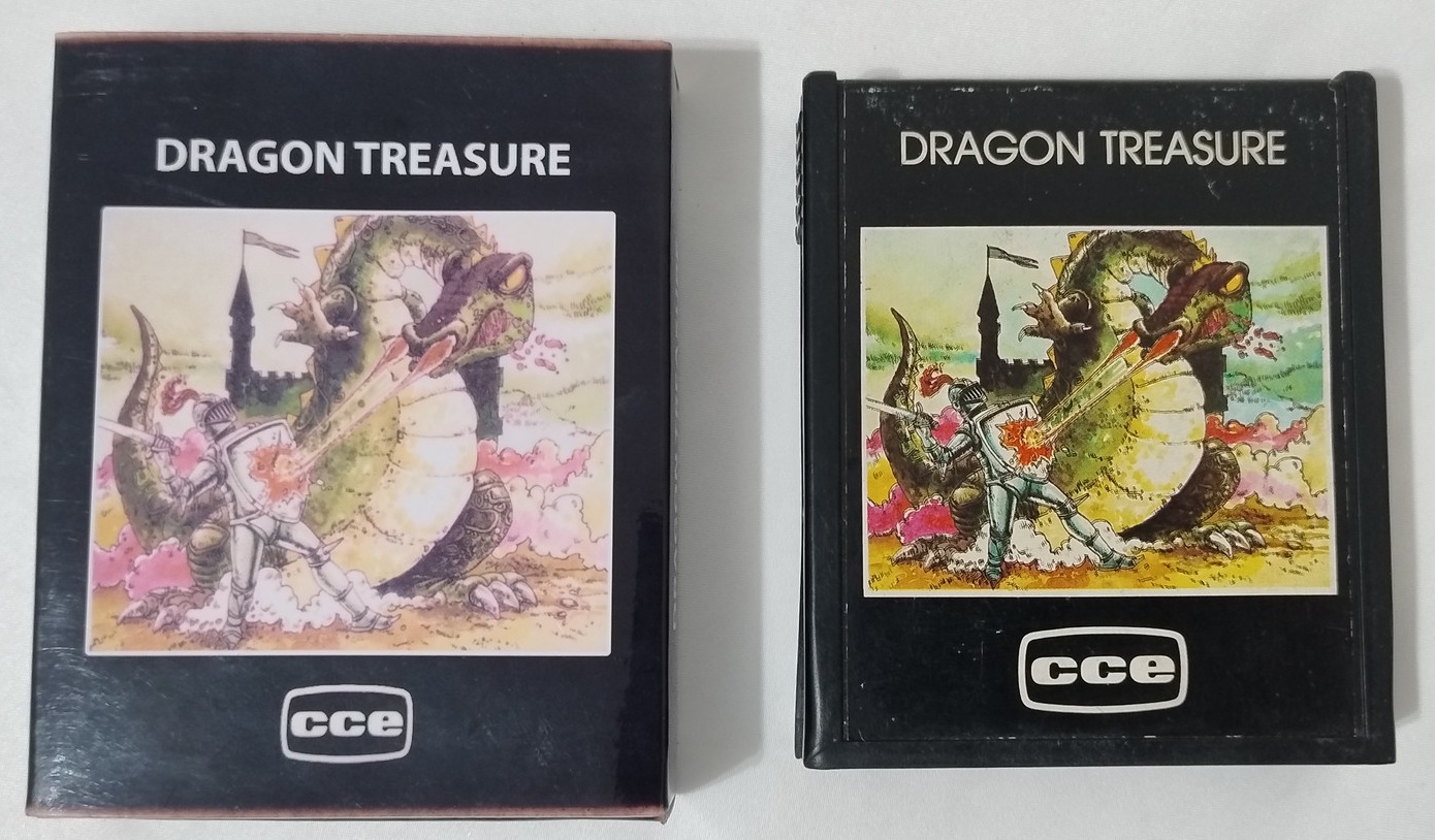 Dragon Treasure Atari + Caixinha