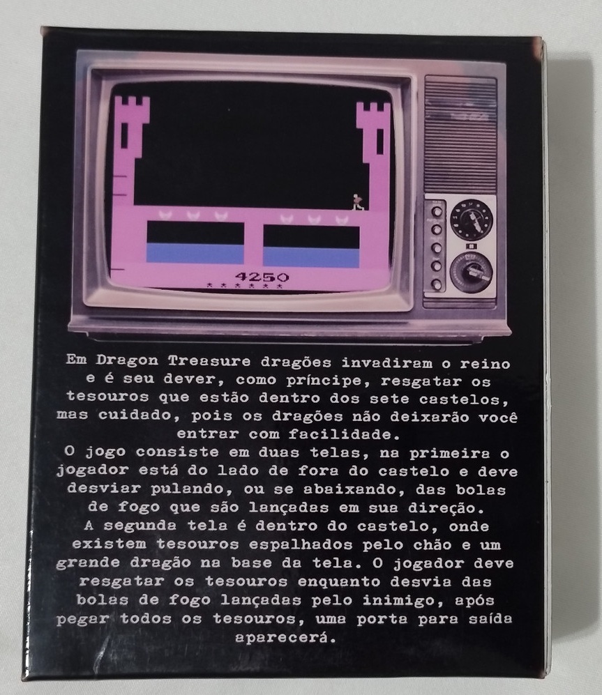 Dragon Treasure Atari + Caixinha - Imagem 4