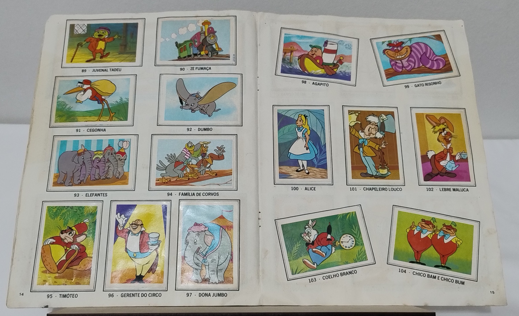 Álbum Walt Disney 1976 completo - Imagem 3