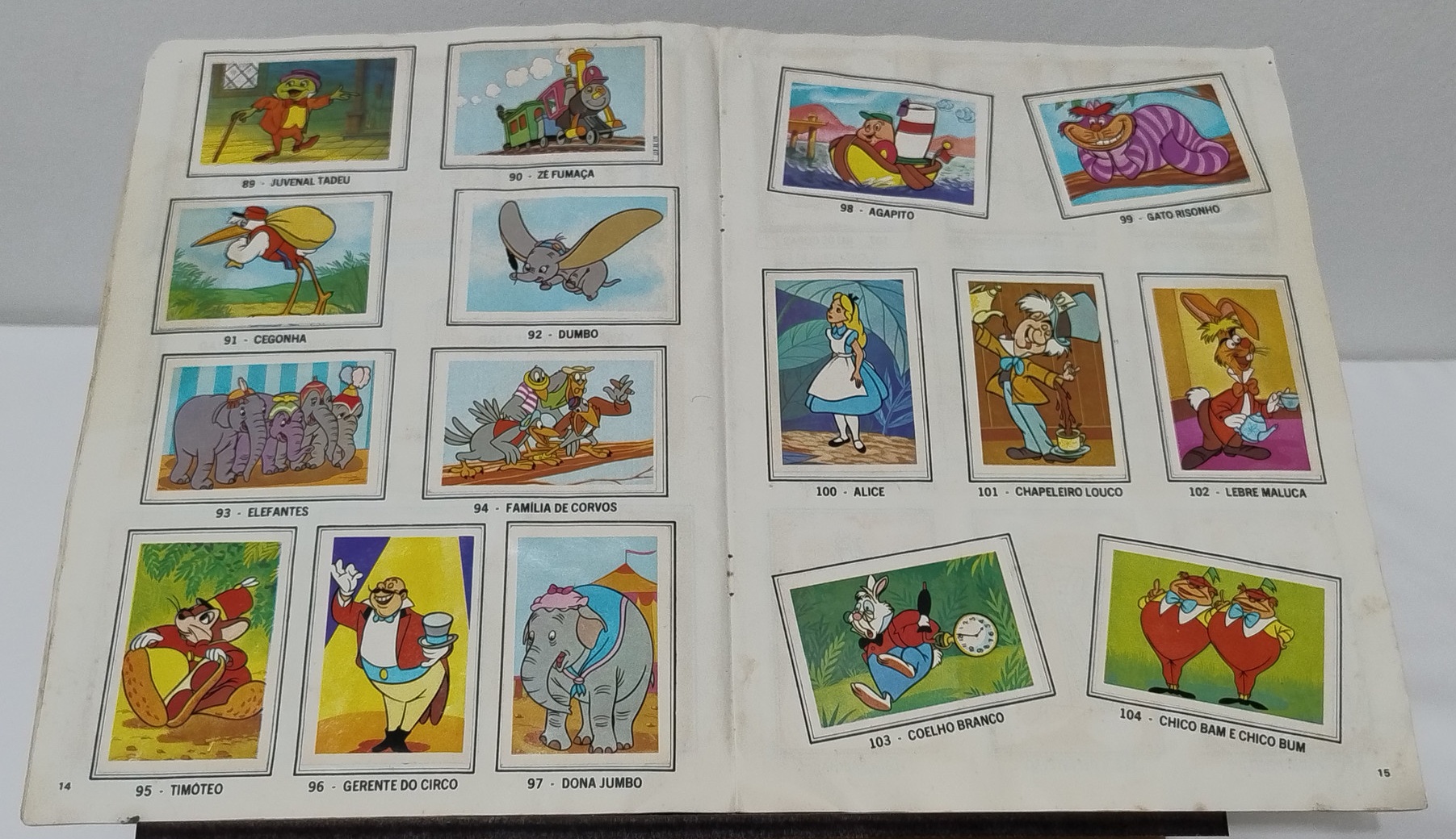 Álbum Walt Disney 1976 completo - Imagem 4