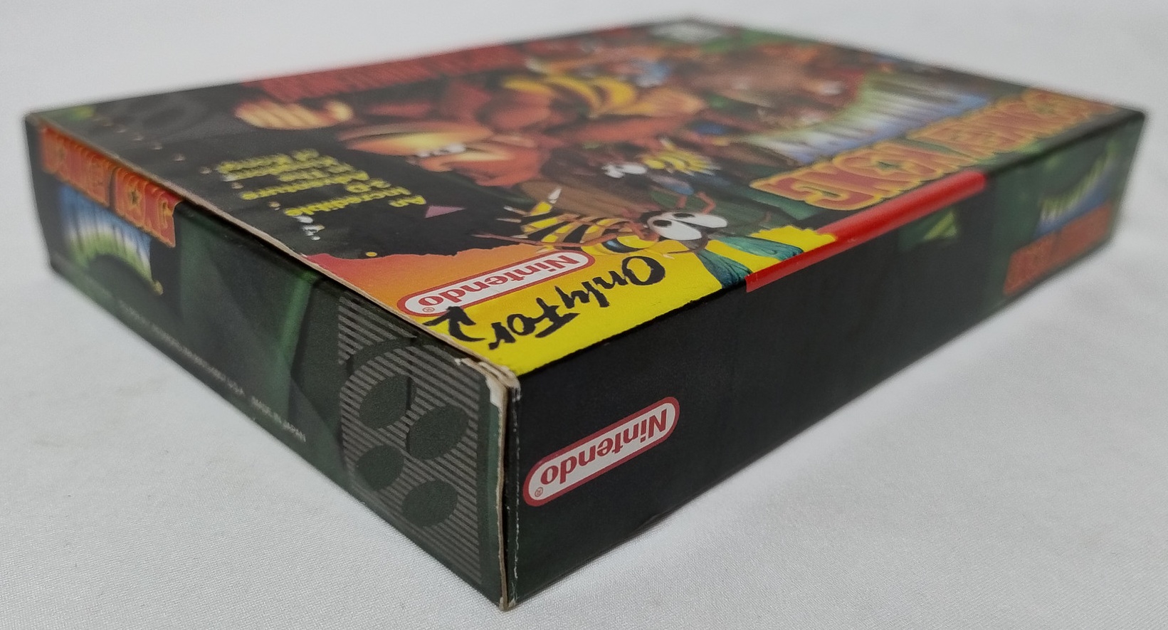 Donkey Kong Country SNES paralelo novo + caixa original e berço - Imagem 3