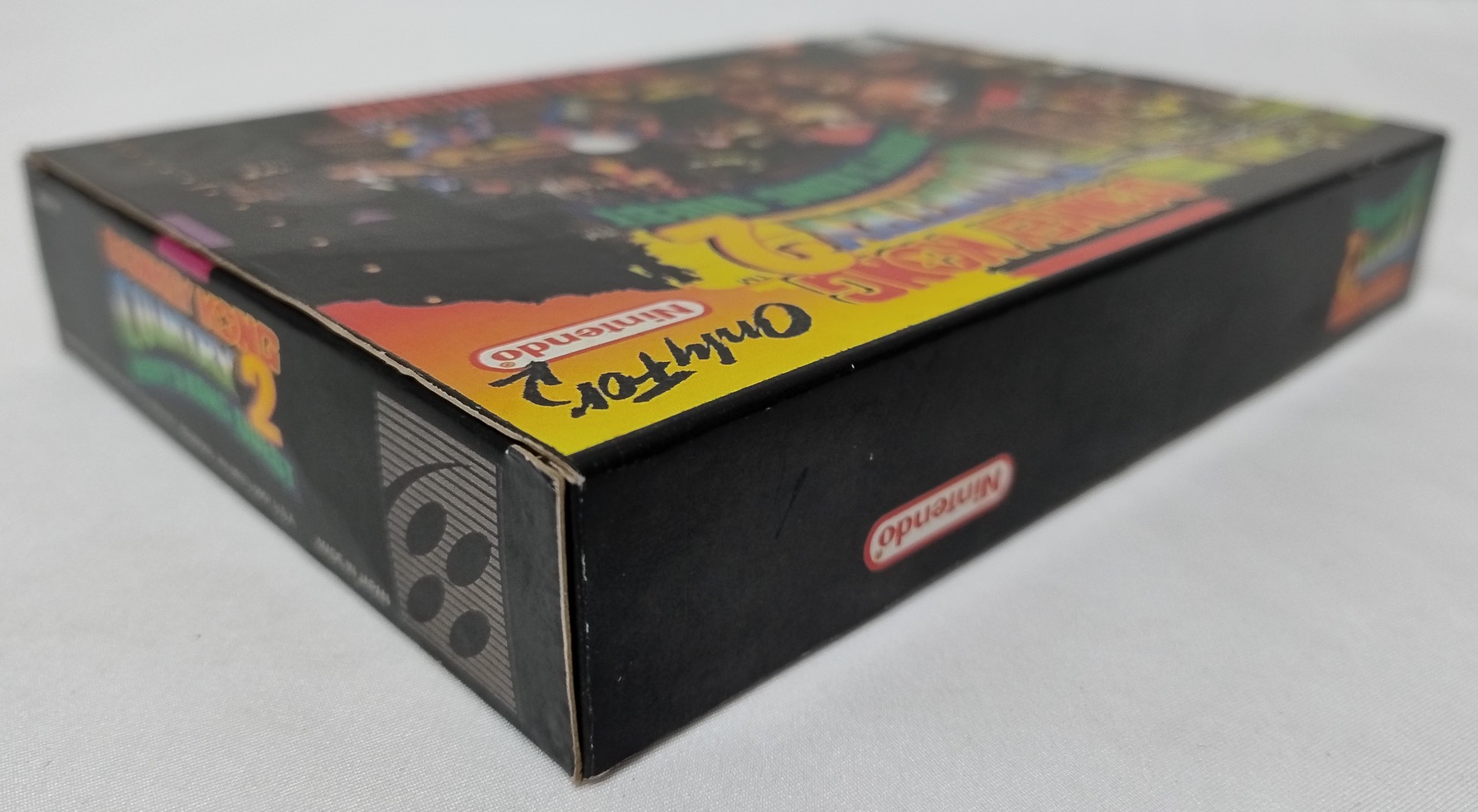 Donkey Kong Country 2 SNES paralelo novo + caixa original e berço - Imagem 3