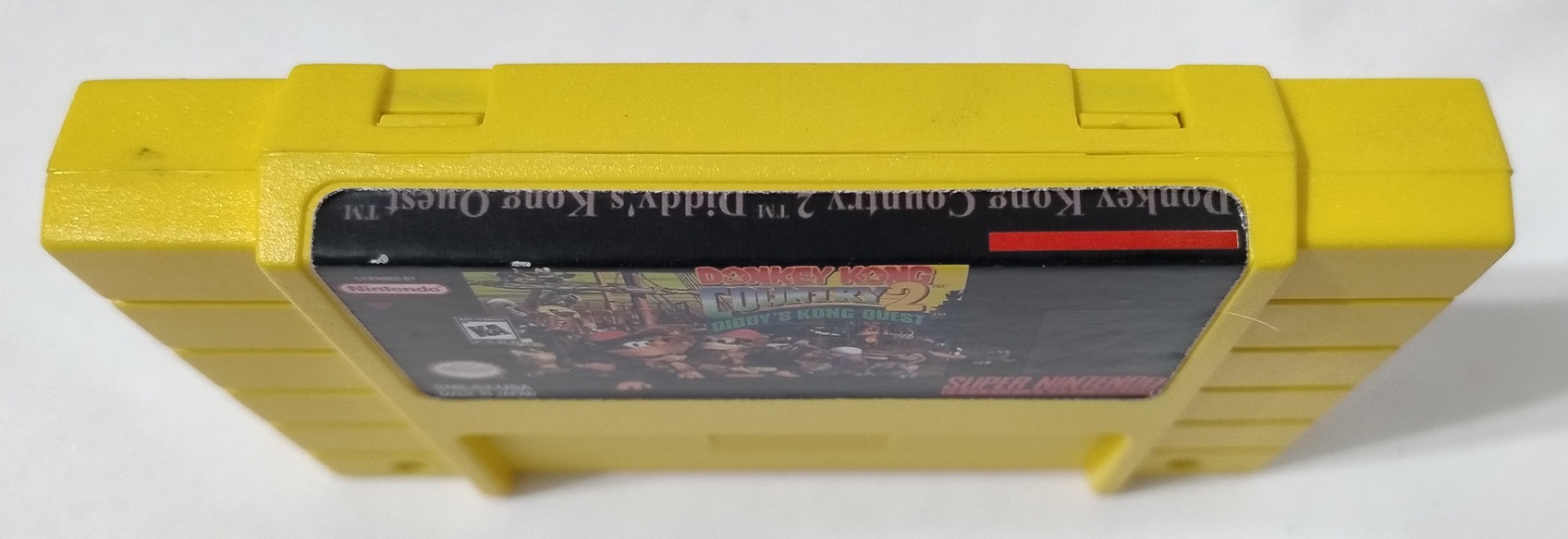 Donkey Kong Country 2 SNES paralelo novo + caixa original e berço - Imagem 7