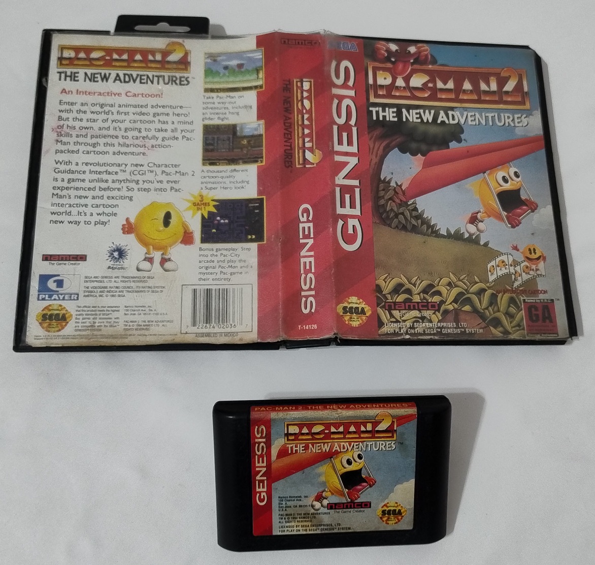 Pacman 2 The New Adventures MD