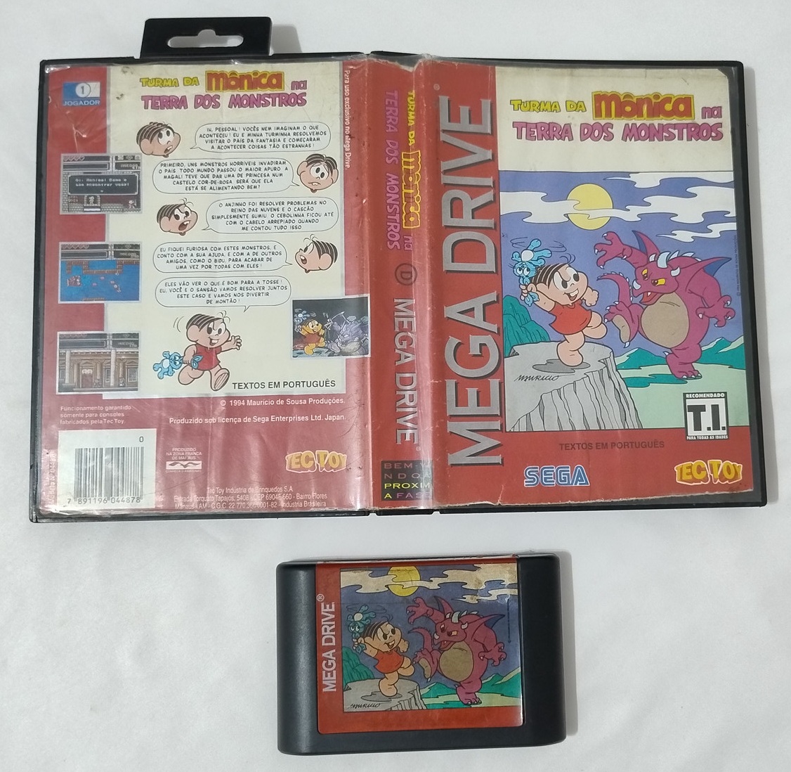 Mônica no Castelo do Dragão + Caixa MD