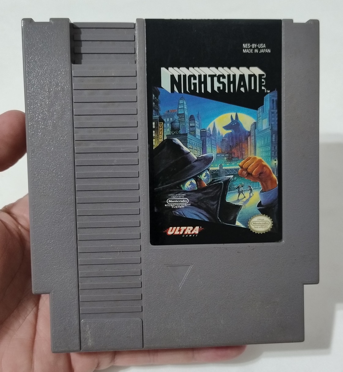 Nightshade NES original americano 72 pinos