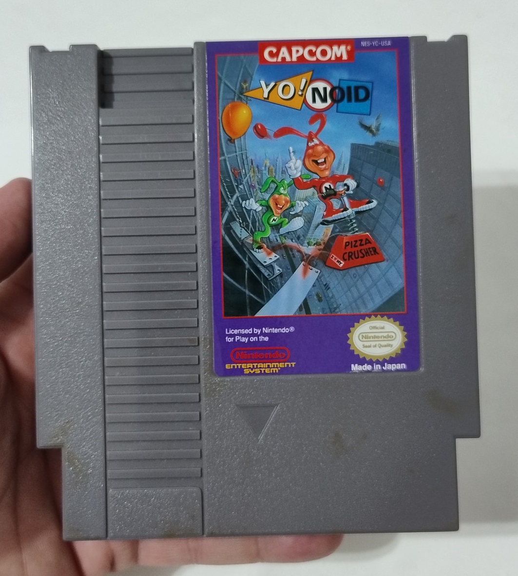 Yo! Noid NES original americano 72 pinos