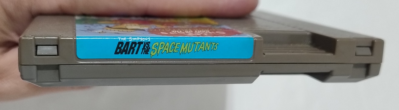 Bart Simpson vs The Space Mutants NES original americano 72 pinos - Imagem 2