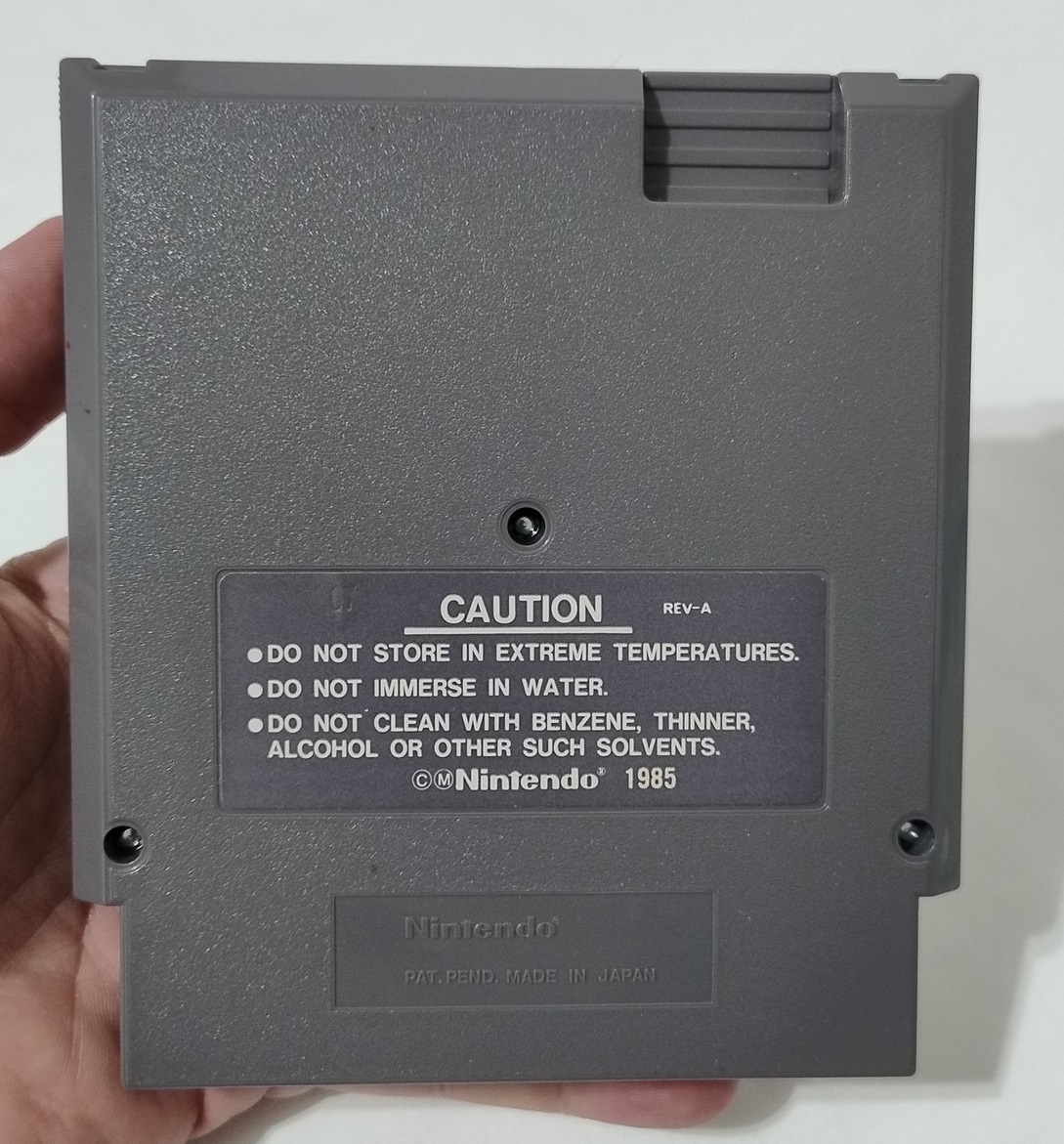 Super Mario e Duck Hunt NES original americano 72 pinos - Imagem 2