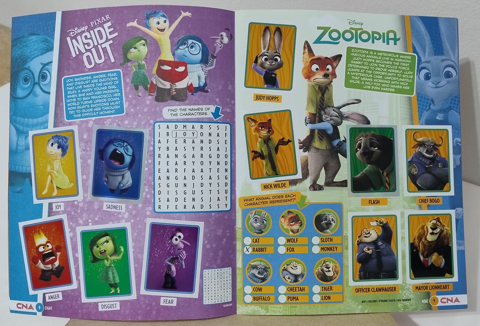 Álbum Walt Disney CNA 2020 completo - Imagem 7