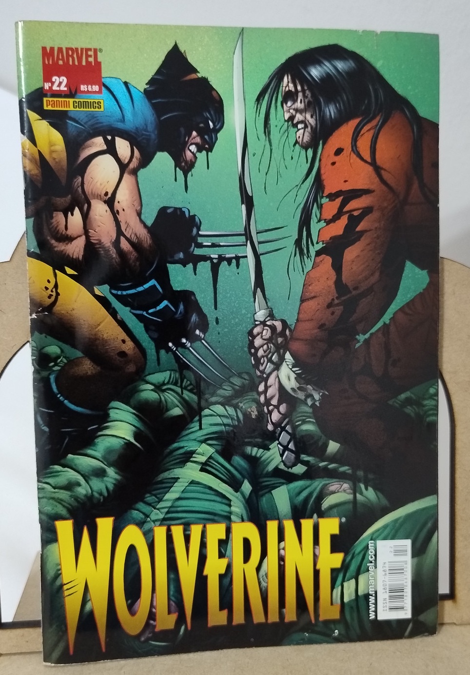 Wolverine - Marvel nº 22. Set/2006