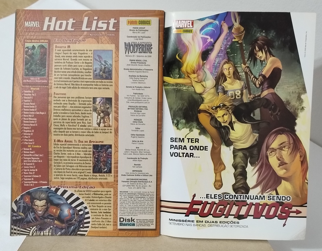 Wolverine - Marvel nº 22. Set/2006 - Imagem 5