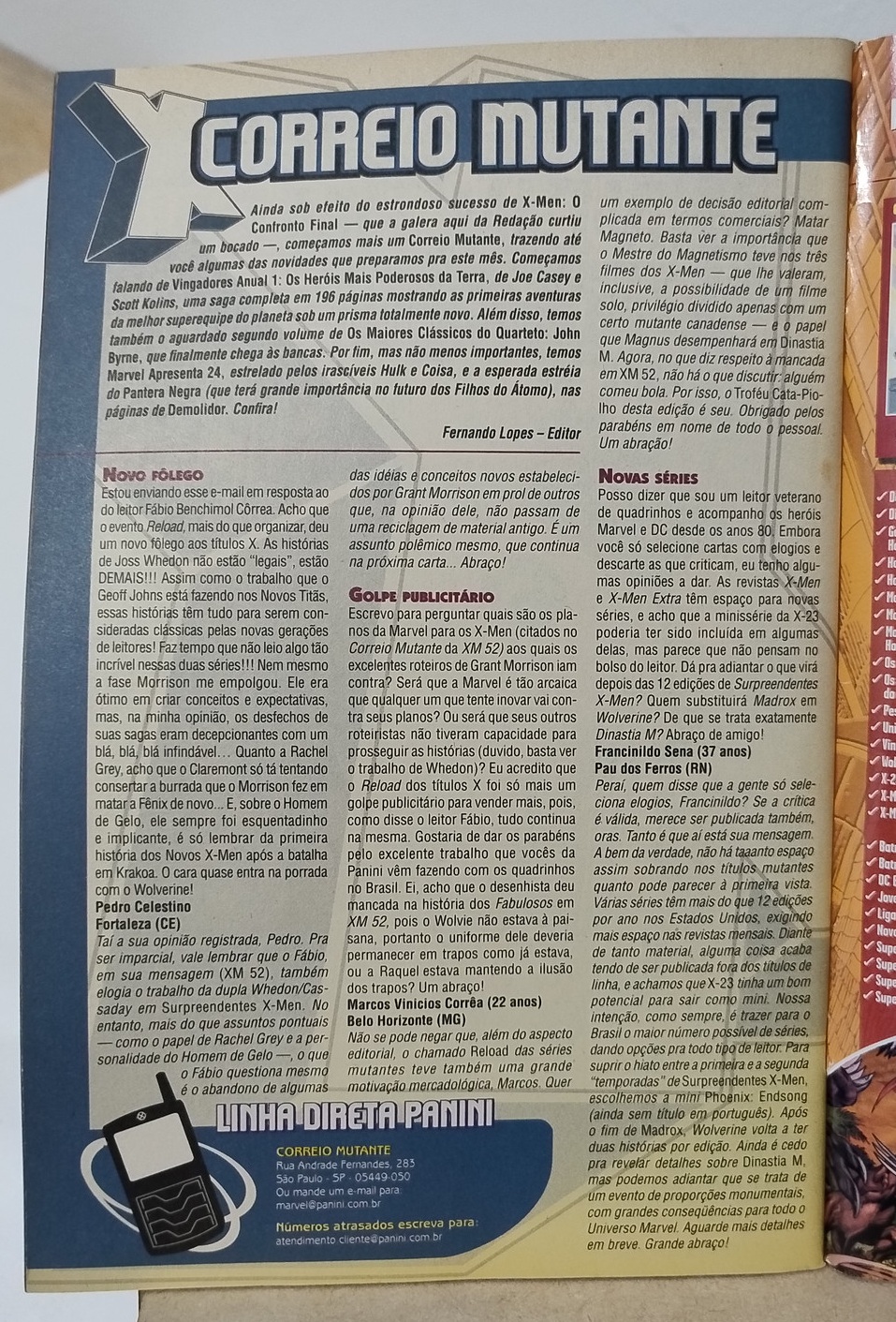 X-Men - Marvel nº 54. Jun/2006 - Imagem 4