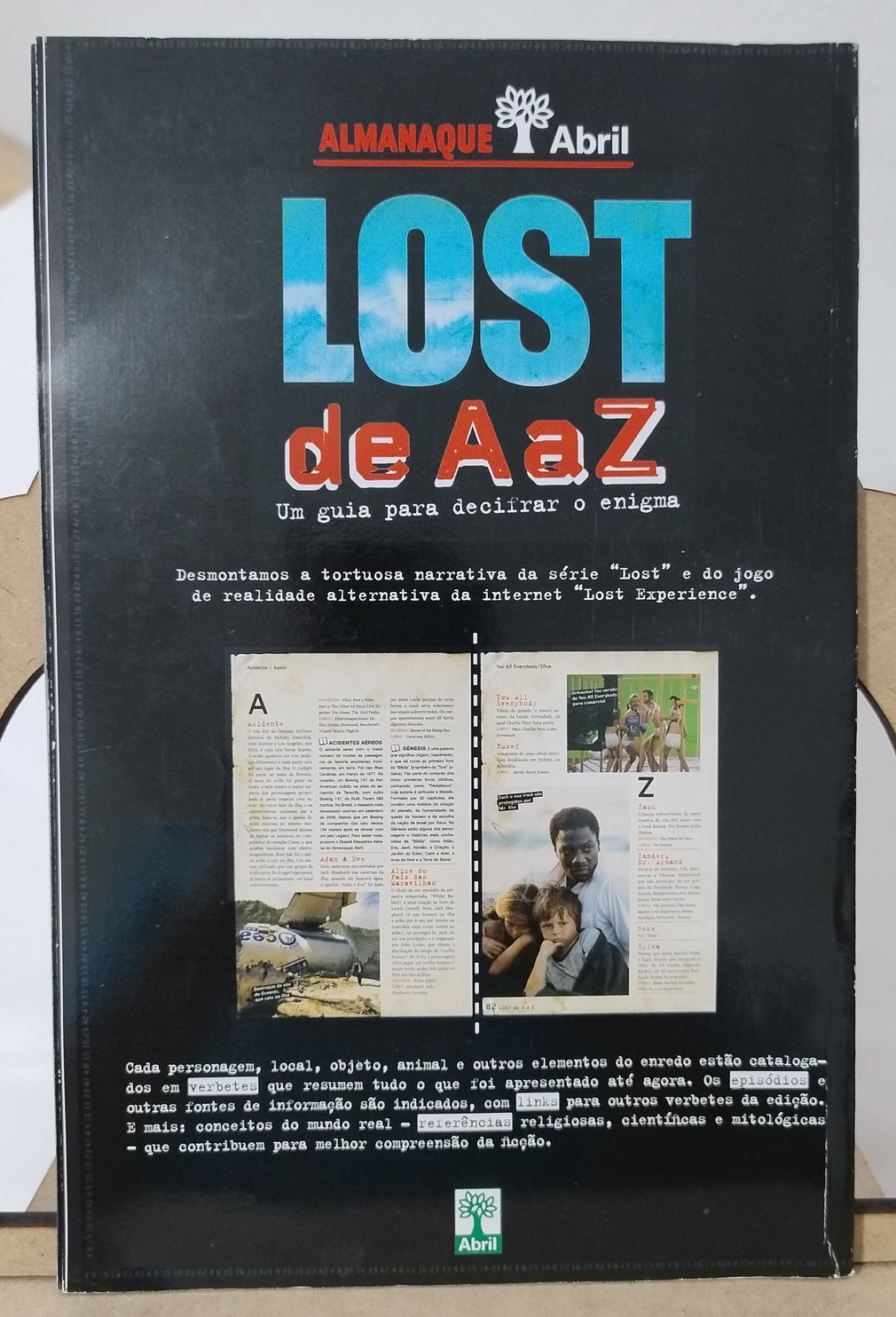 Almanaque Abril - Lost de A a Z. 2007 - Imagem 2