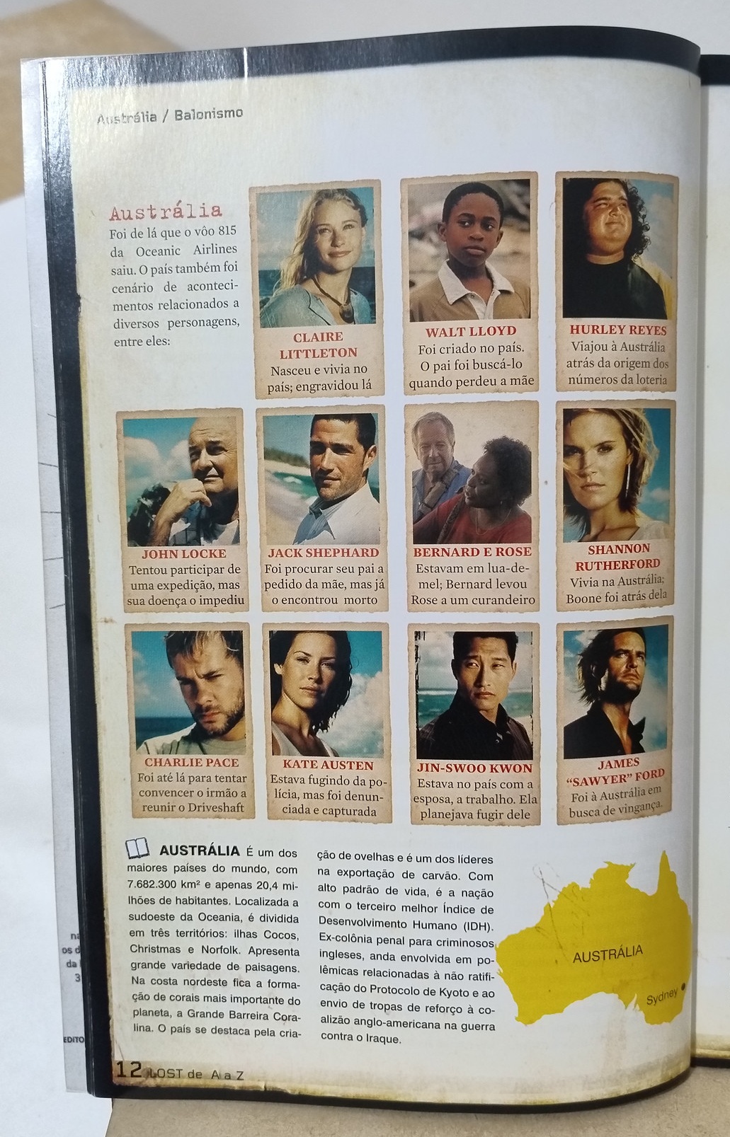 Almanaque Abril - Lost de A a Z. 2007 - Imagem 5