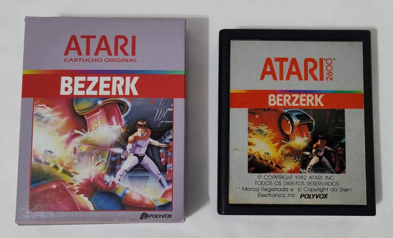Berzerk Atari + Caixinha Berzerk - Imagem 4