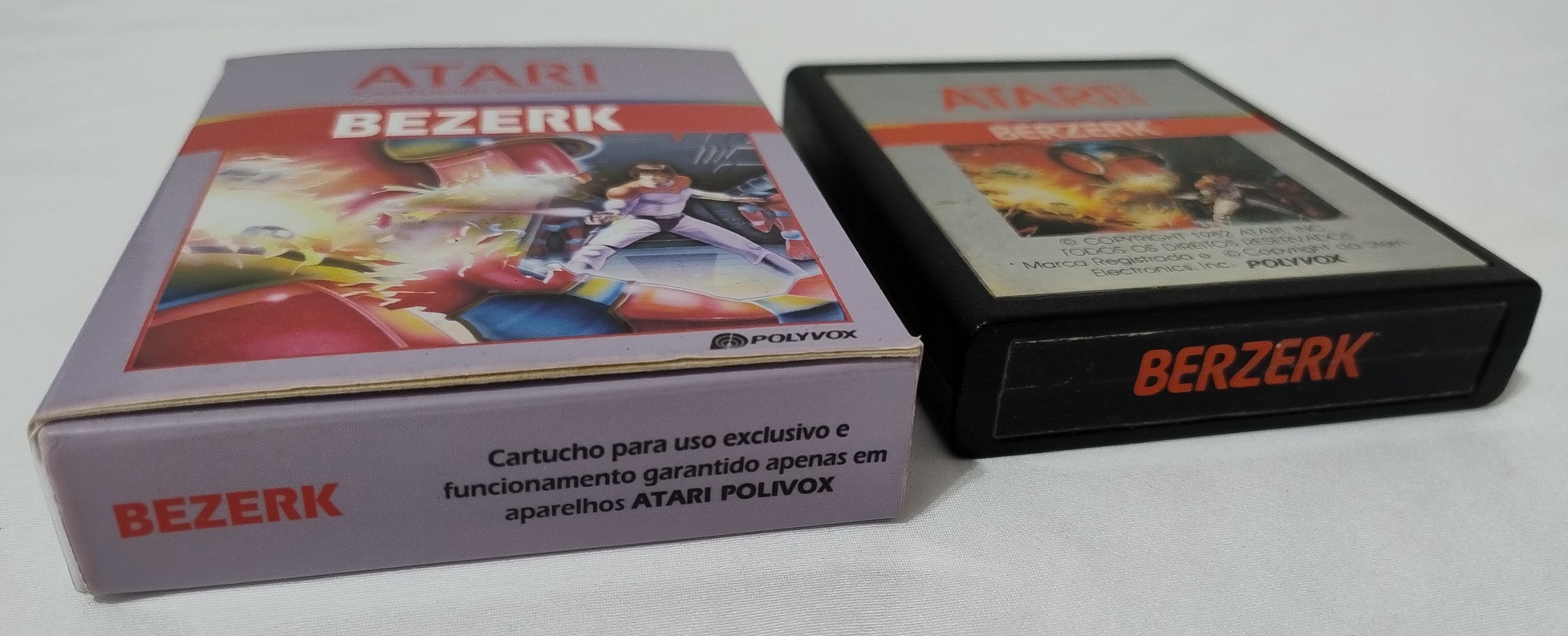 Berzerk Atari + Caixinha Berzerk - Imagem 5