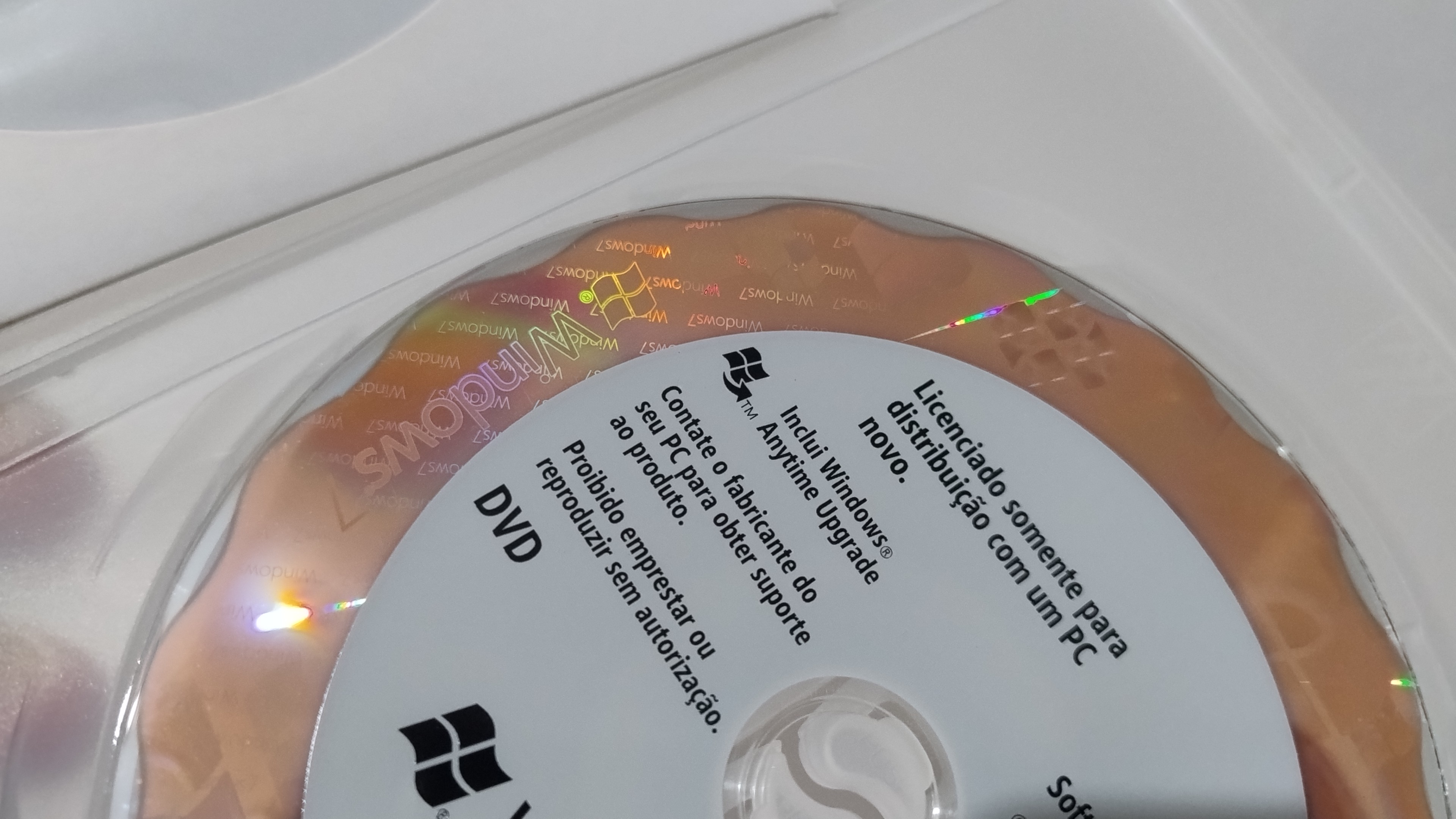 Windows 7 PRO mídia DVD original + caixa + manual - Imagem 4
