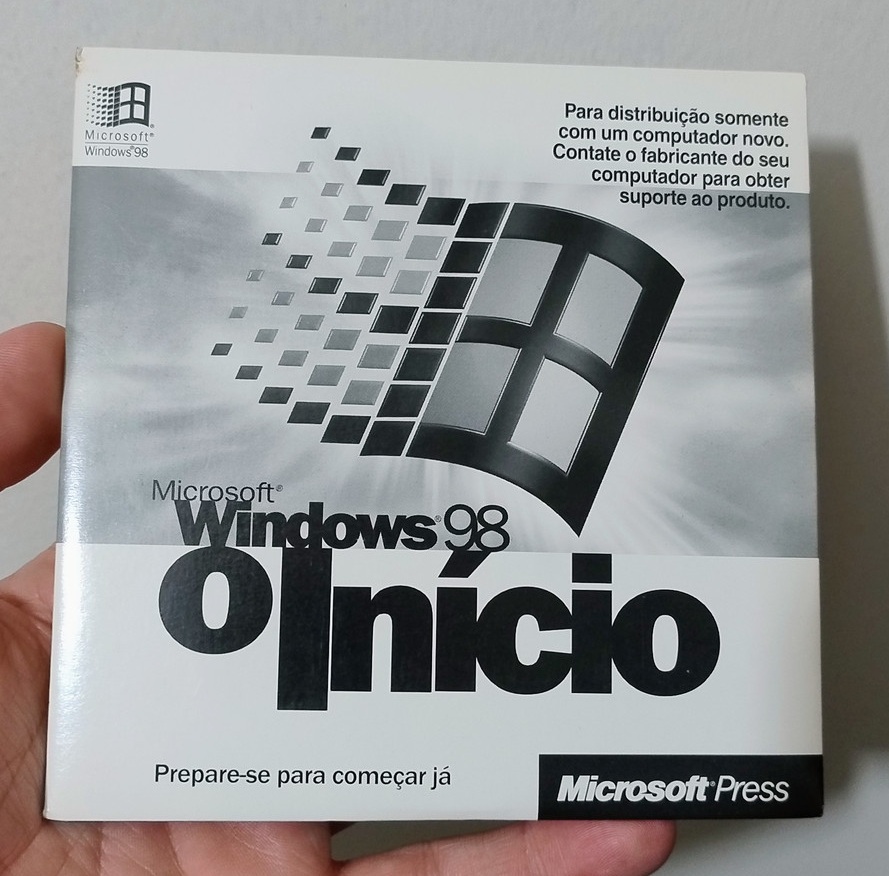 Windows 98 O Início - CD mídia original
