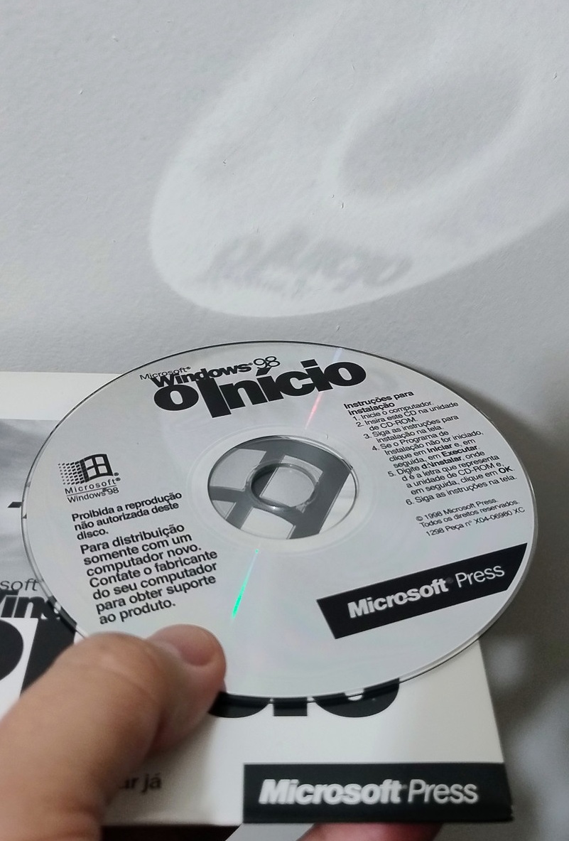 Windows 98 O Início - CD mídia original - Imagem 3