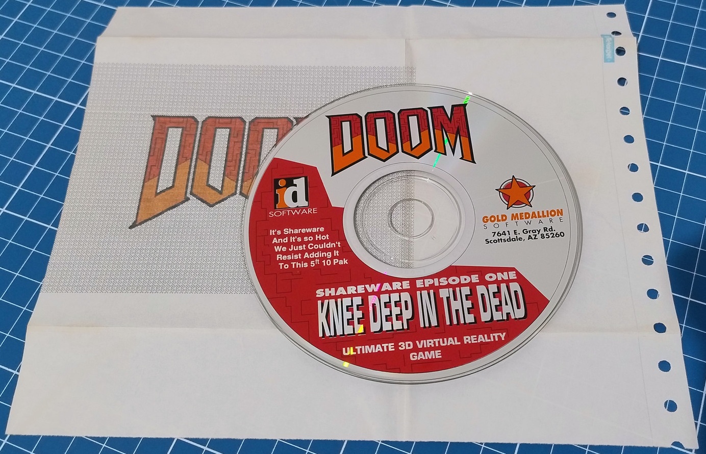 Doom - CD Demo Original - Imagem 3