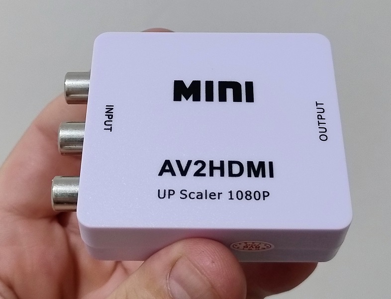 Conversor de RCA para HDMI