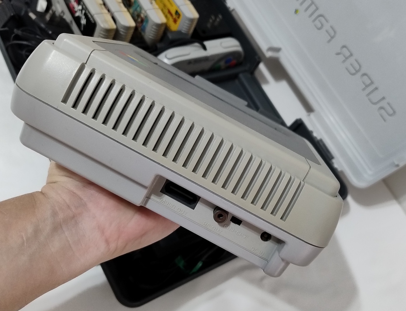 Super Famicon completo e original na Maleta Oficial - Imagem 5