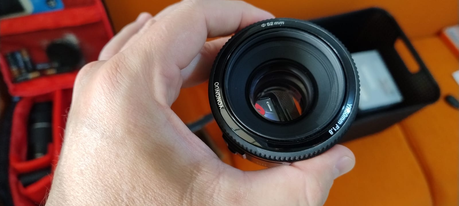 Lente Yongnuo 50mm - Imagem 3