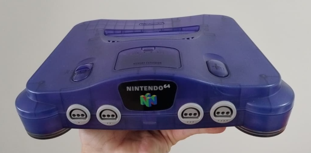 Nintendo 64 Uva com controle original - Imagem 2