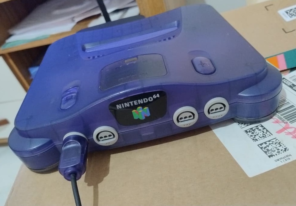 Nintendo 64 Uva com controle original - Imagem 3