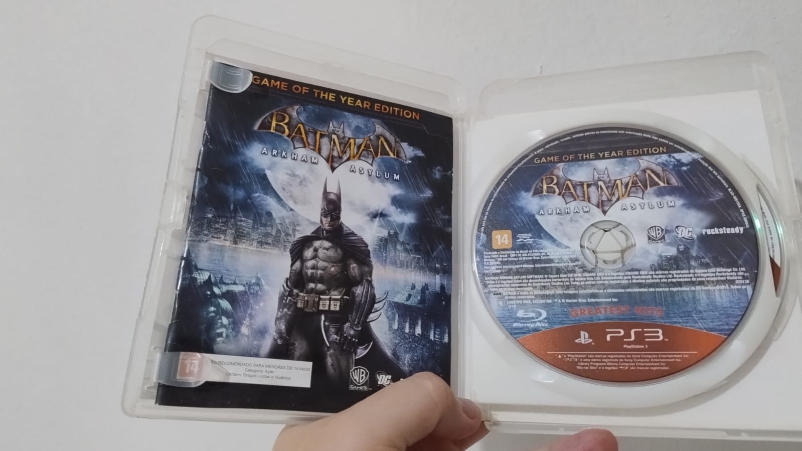 Batman Arkham Asylum + Batman Arkham City PS3 - Imagem 2