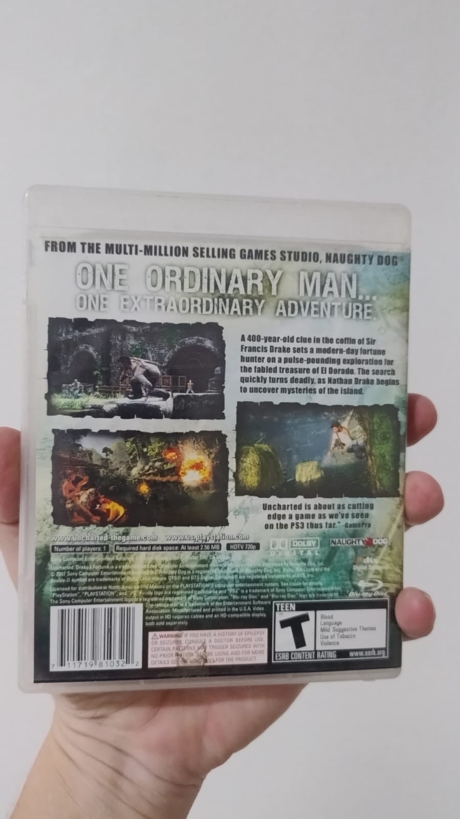 Uncharted Drake´s Fortune PS3 - Imagem 2