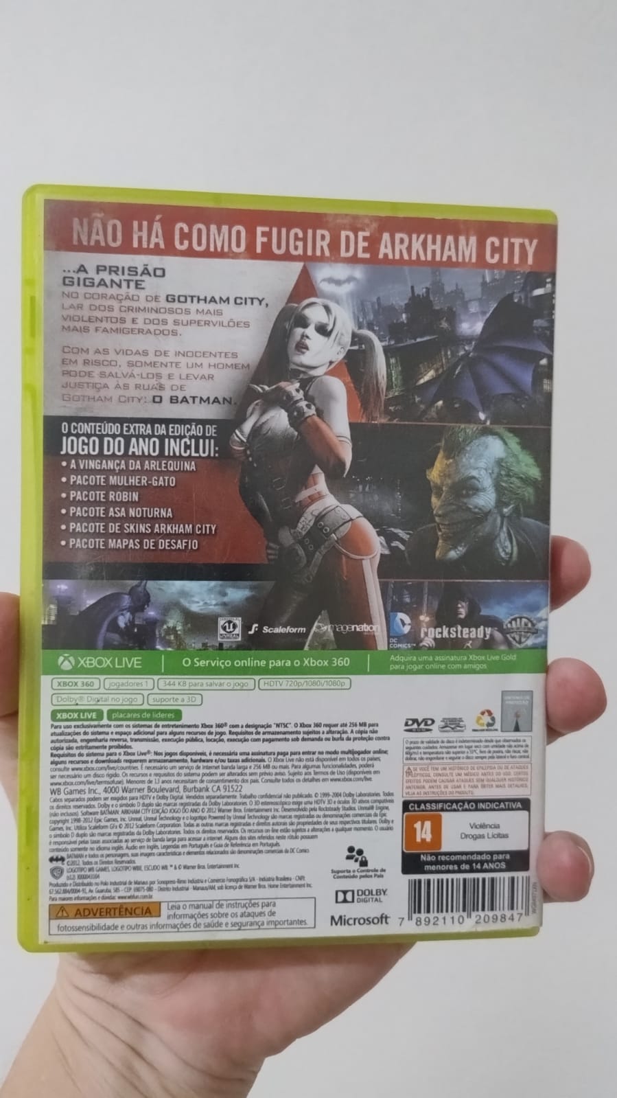 Batman Arkham Asylum Xbox 360 - Imagem 3
