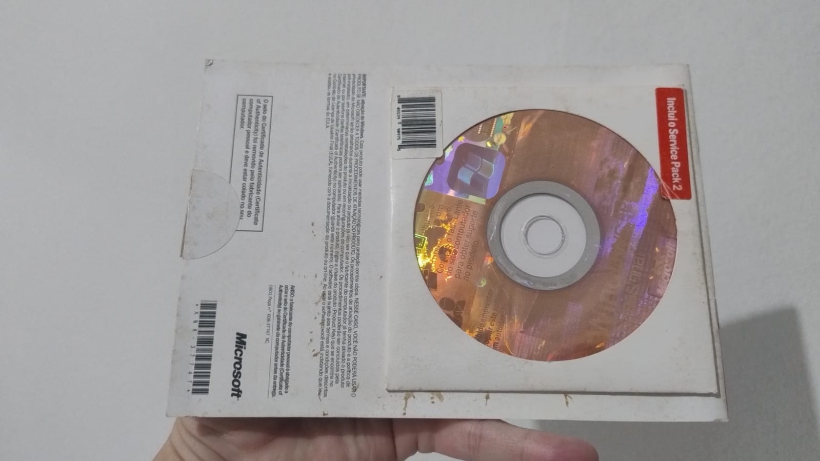 Windows XP Professional Livreto Original - Imagem 2