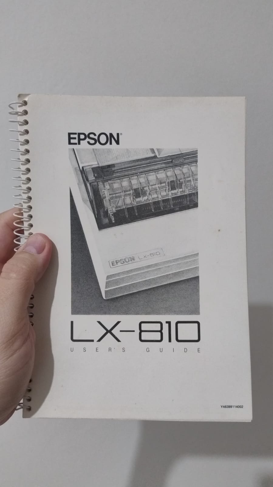 Manual da Impressora Epson LX-810
