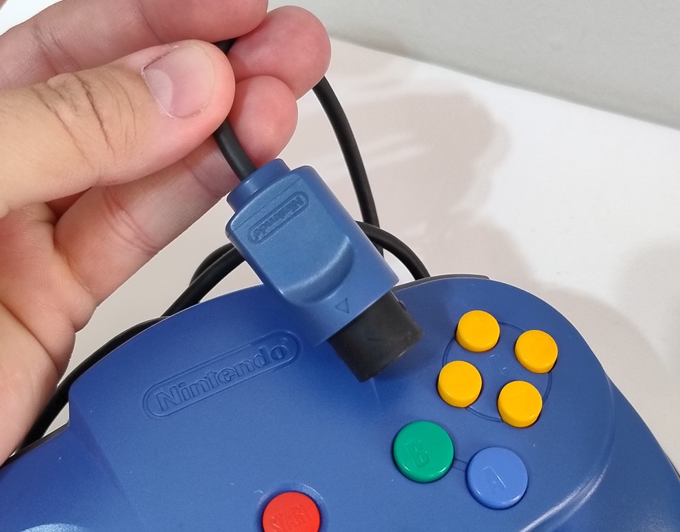 Controle Azul fosco Original na Caixa original - Imagem 8