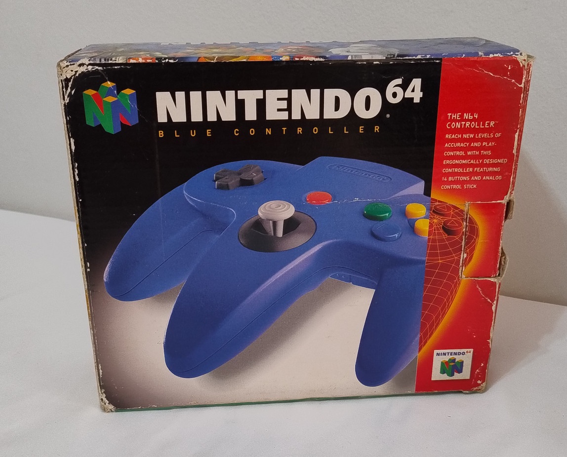 Controle Azul fosco Original na Caixa original - Imagem 9