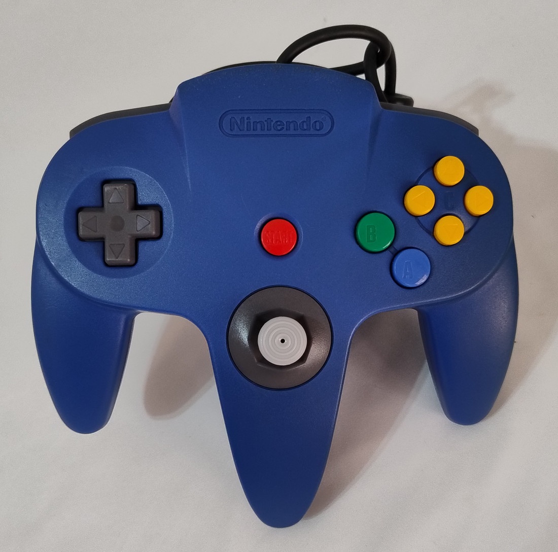Controle Azul fosco Europeu Original - Imagem 2