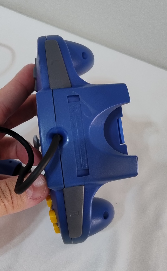 Controle Azul fosco Europeu Original - Imagem 4